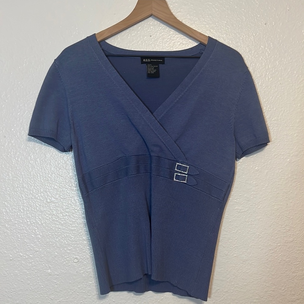 Cute blue blouse